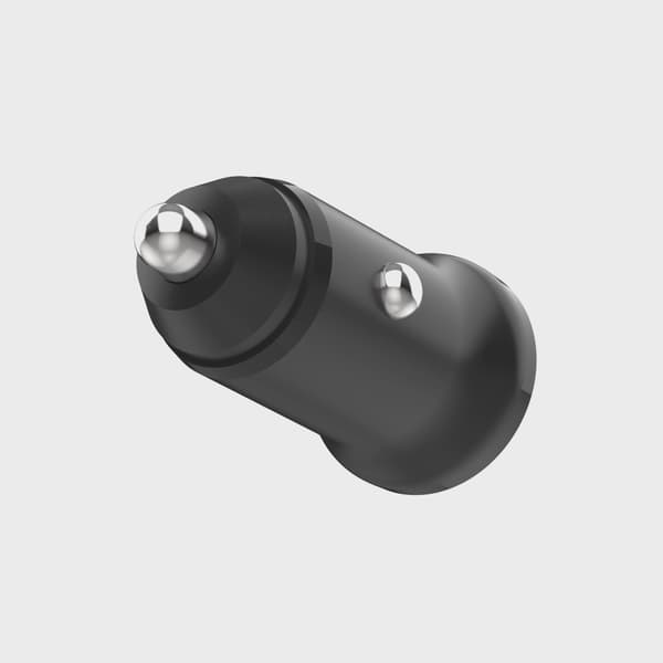 FIXED Mini Billaddare 2xUSB-A 15W 12/24V Svart