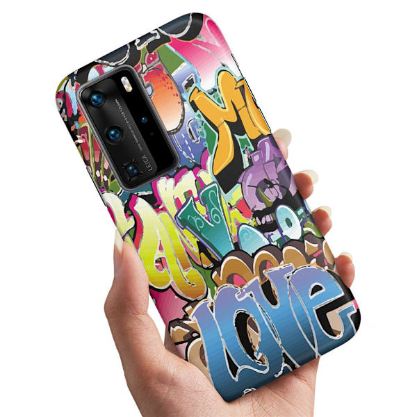 Huawei P40 Pro - Cover/Mobilcover Graffiti