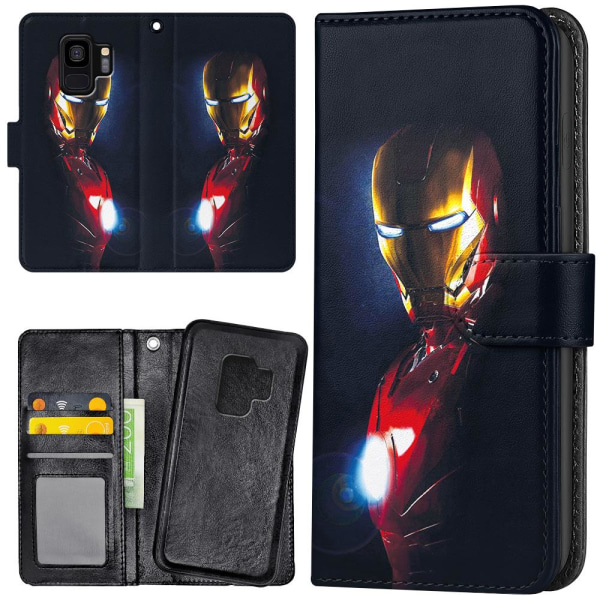 Huawei Honor 7 - Lompakkokotelo/Kuoret Glowing Iron Man