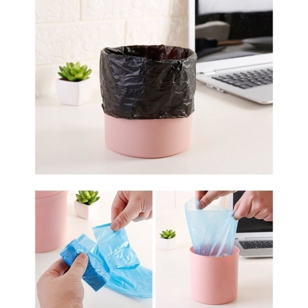 Affaldsposer til Mini Skraldespand / Plastposer - 2 ruller Multicolor