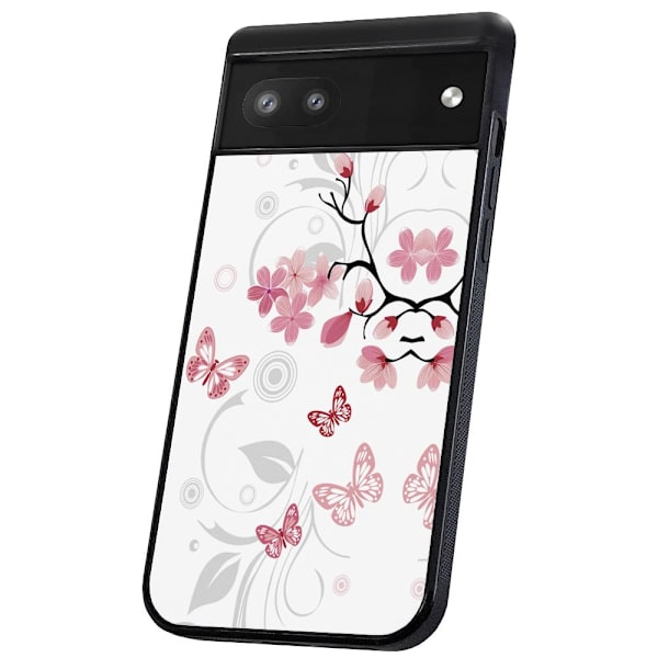 Google Pixel 6A - Cover/Mobilcover Naturligt Mønster