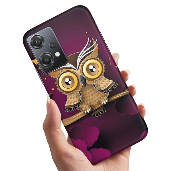 Deksel / Mobildeksel til OnePlus Nord CE 2 Lite 5G - Lysbrun Ugle