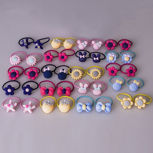 5-Kpl Hiuspannat / Hiuslenkit Lapsille Multicolor one size