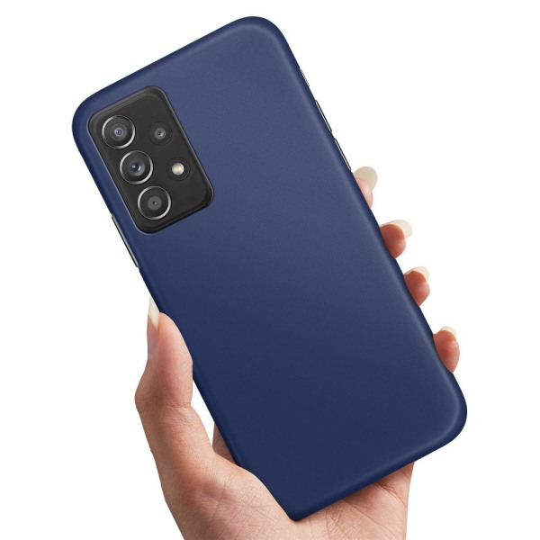 Samsung Galaxy A32 5G - Cover/Mobilcover Mørkblå Dark blue