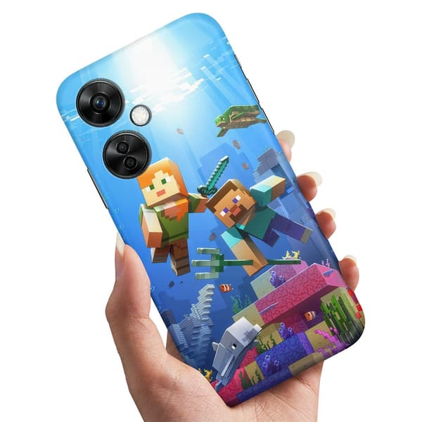 Deksel / Mobildeksel til OnePlus Nord CE 3 Lite 5G - Minecraft