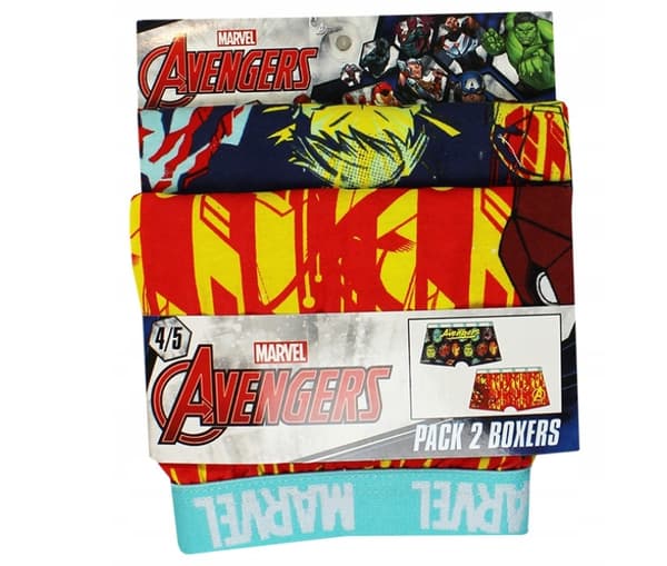 Avengers Kalsonger för Barn - 2-Pack 9-10 år