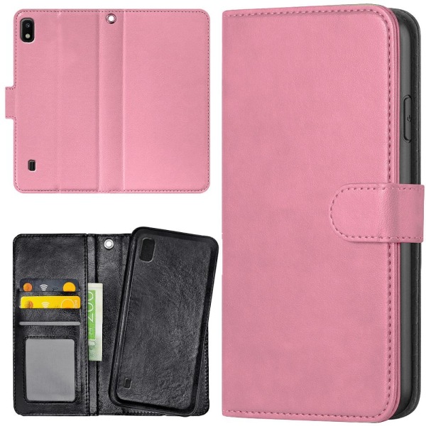 Samsung Galaxy A10 - Lompakkokotelo/Kuoret Vaaleanpunainen Light pink