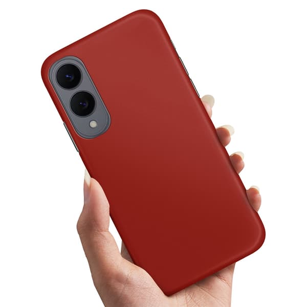 Deksel / Mobildeksel til Samsung Galaxy S25 Edge - Mørkrød