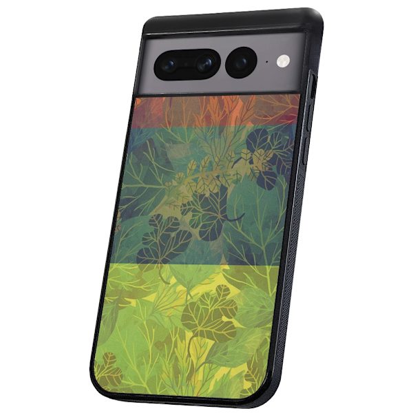 Google Pixel 8A - Skal/Mobilskal Lövmönster