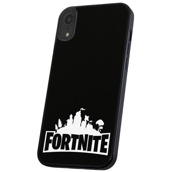 iPhone XR - Skal/Mobilskal Fortnite multifärg