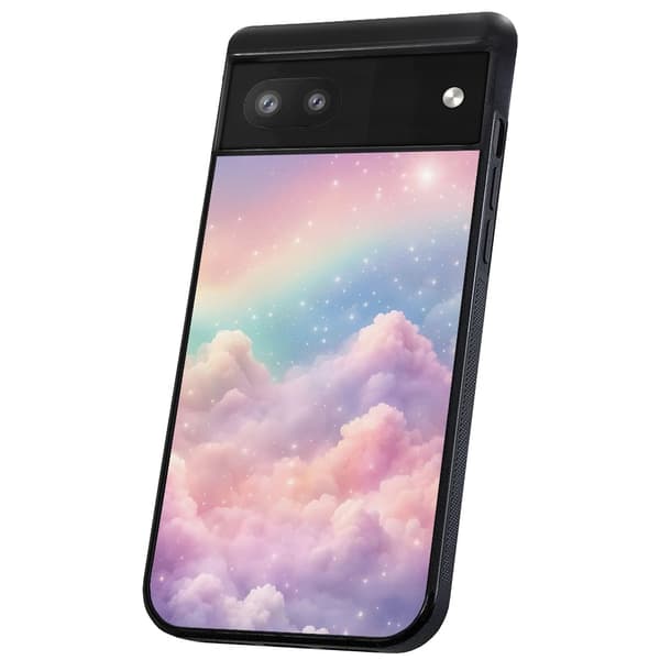 Google Pixel 6 - Cover/Mobilcover Rainbow Clouds