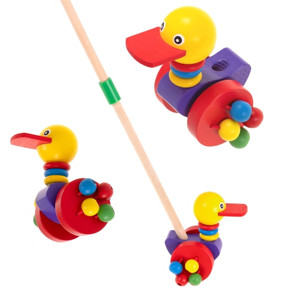 Träkäpp för anka