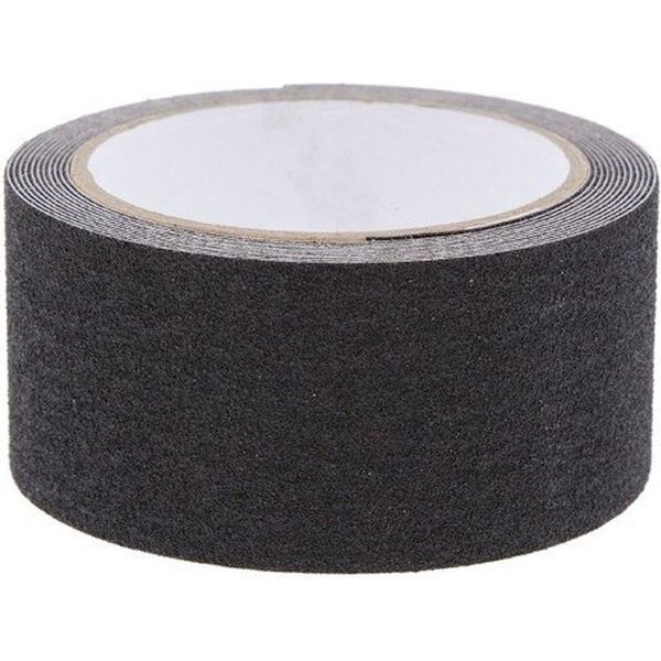 Halkskyddstejp - 50 mm x 5 m Svart