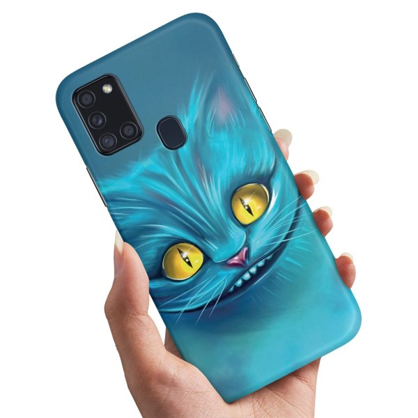 Samsung Galaxy A21s - Kuoret/Suojakuori Cat