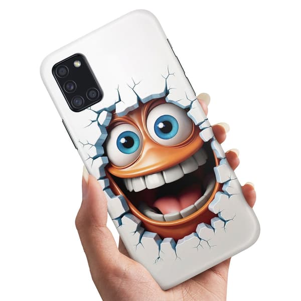 Deksel / Mobildeksel til Samsung Galaxy A31 - Emoji