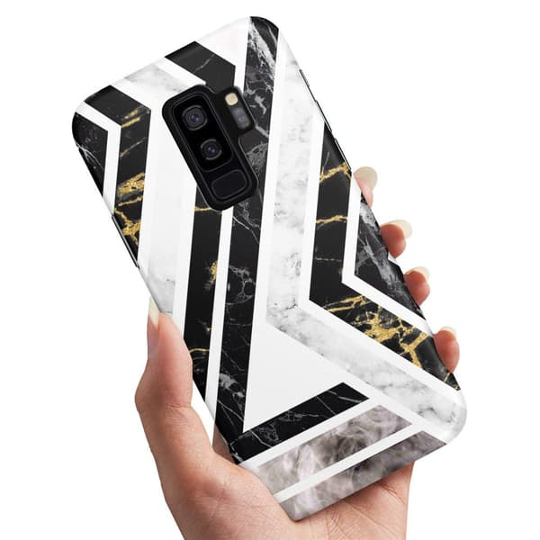 Deksel / Mobildeksel til Samsung Galaxy S9 Plus - Krokete Mønster