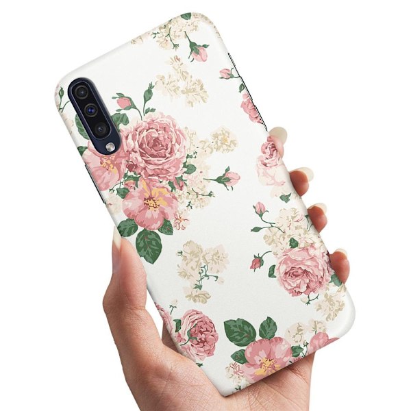 Huawei P20 - Skal/Mobilskal Retro Blommor