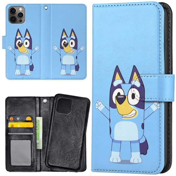 iPhone 13 Pro Max - Lompakkokotelo/Kuoret Bluey