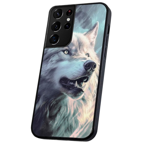 Samsung Galaxy S21 Ultra - Skal/Mobilskal Wolf