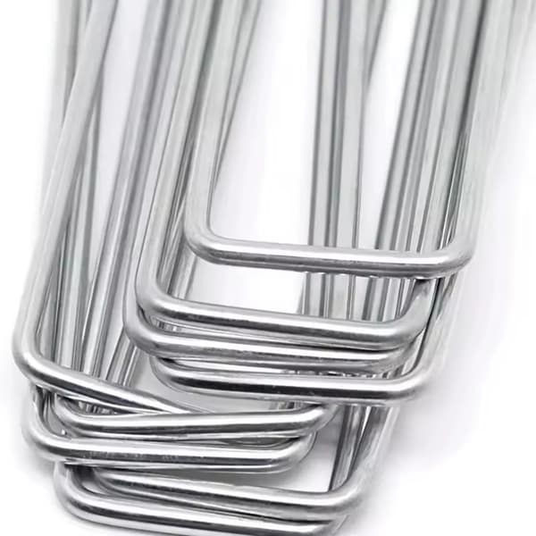 Trädgårdsankare U-form - 100-pack
