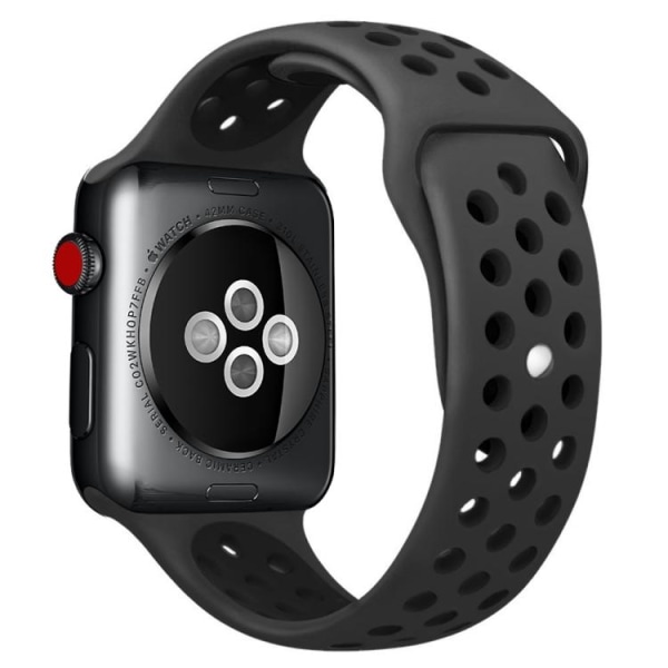 Armbånd til Apple Watch - Silikone Black