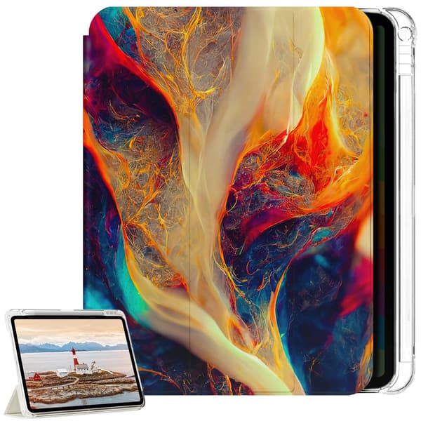 Deksel til iPad Mini 6th gen / iPad Mini (A17 Pro) - A15/A17 Pro - 2021/2024 - 8.3" - Abstrakt Mønster
