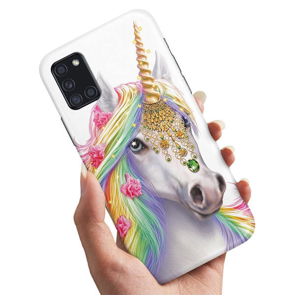Samsung Galaxy A31 - Kuoret/Suojakuori Unicorn/Yksisarvinen