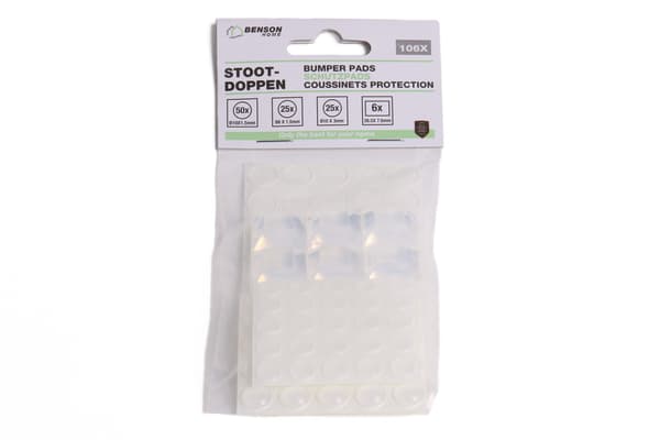 Möbeltassar 106-pack transparenta mix