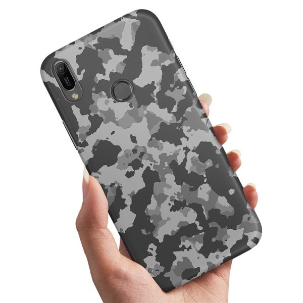 Huawei P20 Lite - Cover/Mobilcover Kamouflage
