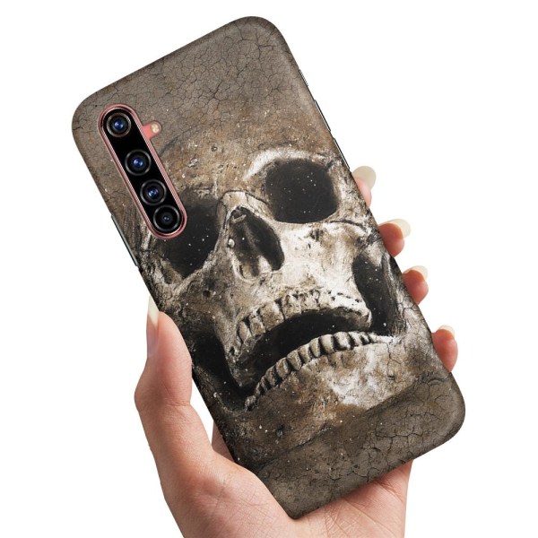 Realme X50 Pro - Deksel/Mobildeksel Cracked Skull