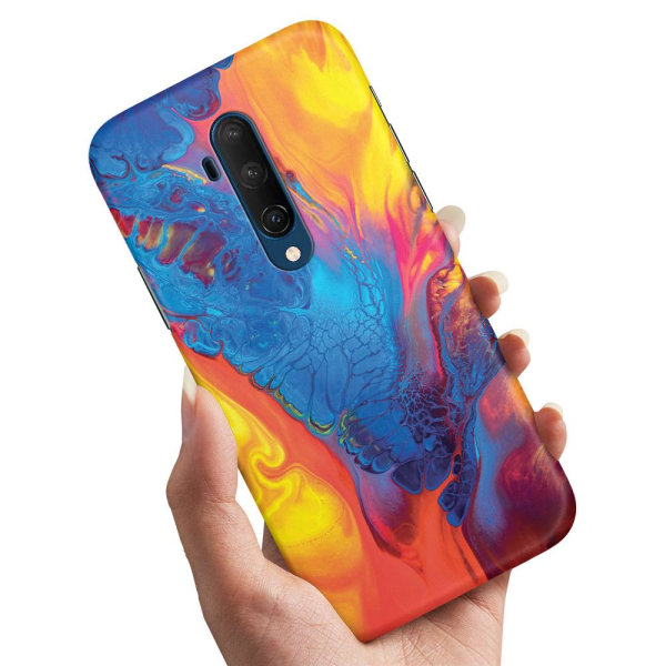 OnePlus 7T Pro - Cover/Mobilcover Marmor Multicolor