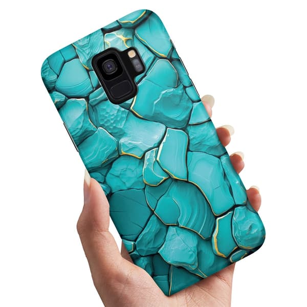 Deksel / Mobildeksel til Samsung Galaxy S9 Plus - Stones