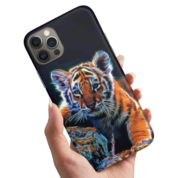 Skal / Mobilskal till iPhone 13 Mini - Tigerunge