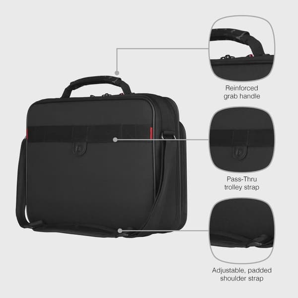 Wenger Legacy 16" Slim Datorväska Svart
