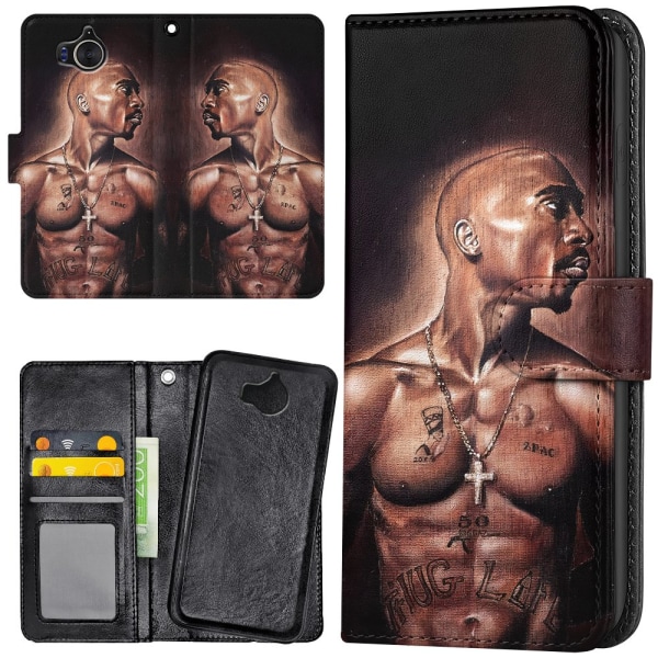 Huawei Y6 (2017) - Mobilcover/Etui Cover 2Pac