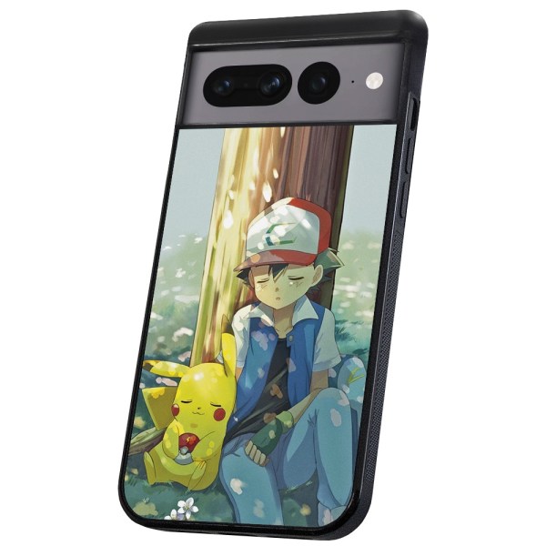 Google Pixel 7A - Cover/Mobilcover Pokemon