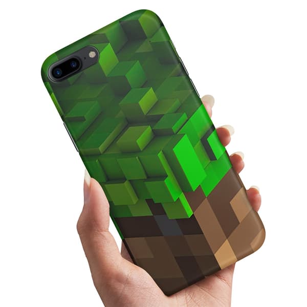 Kuoret / Suojakuoret iPhone 7 / 8 Plus - Minecraft