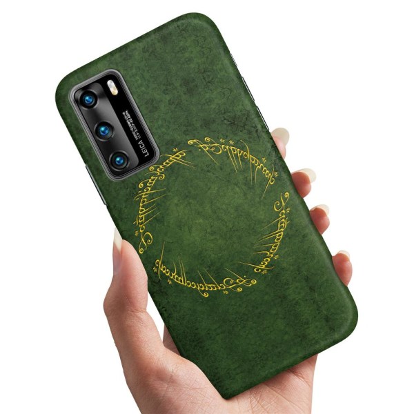 Huawei P40 - Deksel/Mobildeksel Lord of the Rings