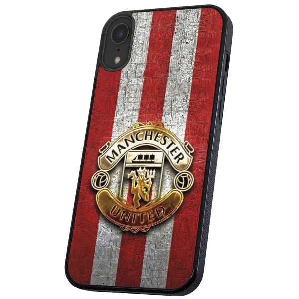 iPhone XR - Deksel/Mobildeksel Manchester United Multicolor