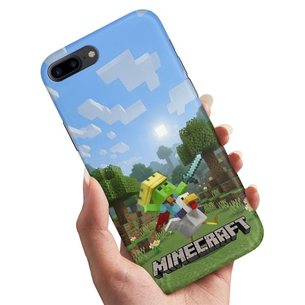 Skal / Mobilskal till iPhone 7 / 8 Plus - Minecraft