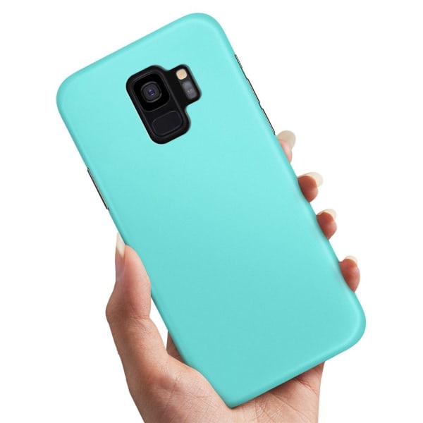 Samsung Galaxy S9 - Cover/Mobilcover Turkis Turquoise