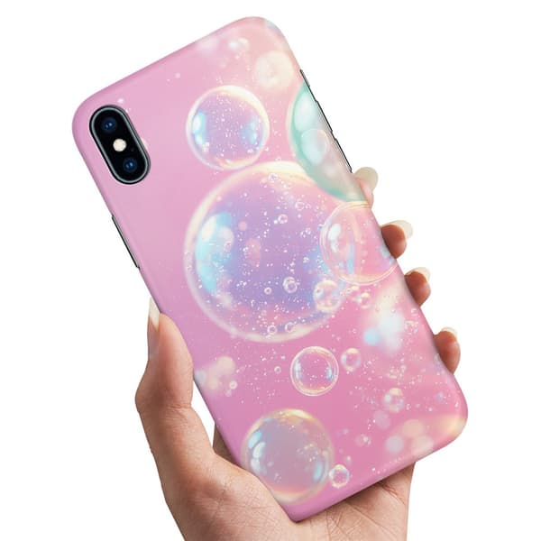 Cover / Mobilcover til iPhone XR - Bubbles