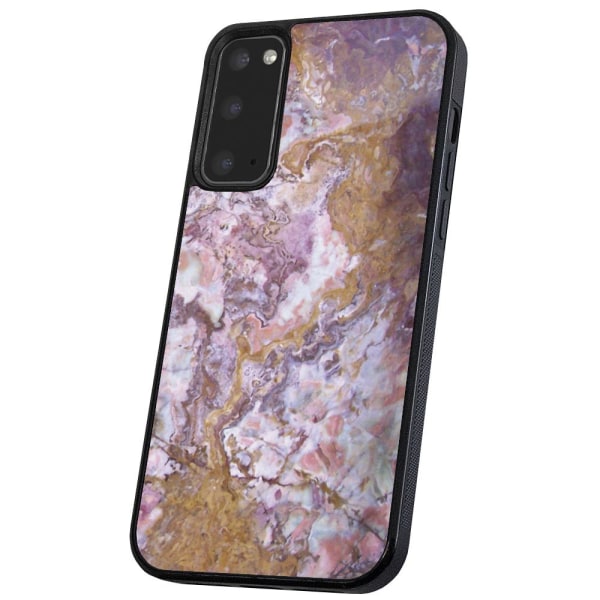 Samsung Galaxy S20 - Cover/Mobilcover Marmor