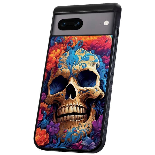 Google Pixel 7 - Cover/Mobilcover Skull