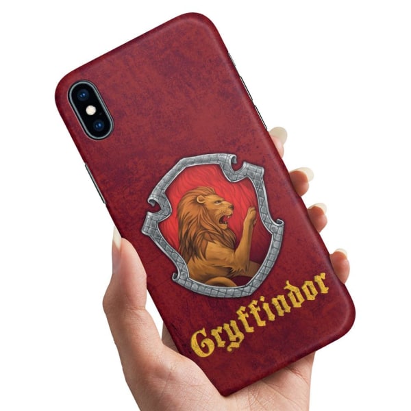 iPhone X/XS - Skal/Mobilskal Harry Potter Gryffindor