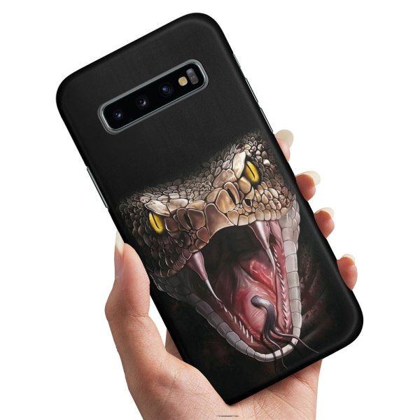 Samsung Galaxy S10 Plus - Deksel/Mobildeksel Snake