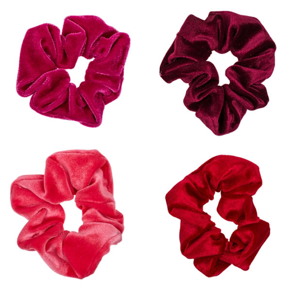 4-Kpl - Scrunchie – Hiusnauha Multicolor