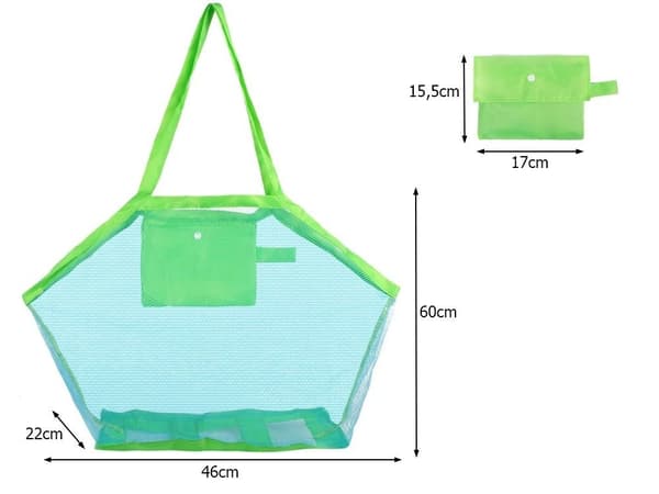 Rantakassi / Beach Bag – Piknikkassi Green
