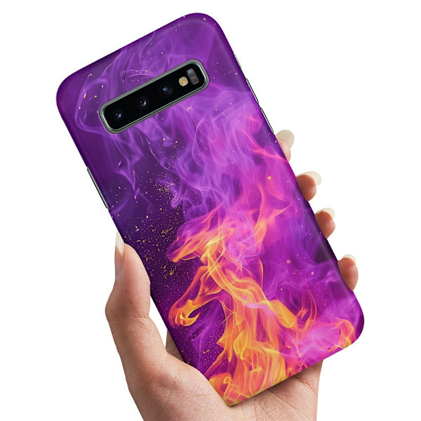 Deksel / Mobildeksel til Samsung Galaxy S10e - Fire