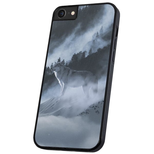 iPhone 6/7/8/SE - Deksel/Mobildeksel Arctic Wolf Multicolor